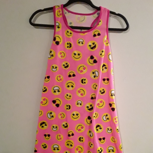 George Teen Girls Emoji Nightgown - Picture 2 of 7